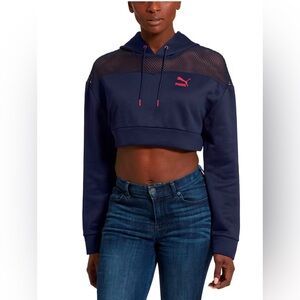 Flourish Women’s Cropped Hoodie by PUMA